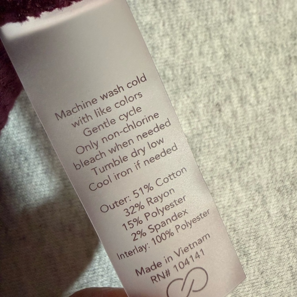 Calia Cloud Luxe Partial-Zip Pullover Sweatshirt - image 5